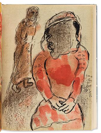 CHAGALL, MARC. Drawings for the Bible. Verve 37/38.